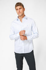 NAUTICA - מכופתרת TAILORED FIT בצבע תכלת - MASHBIR//365