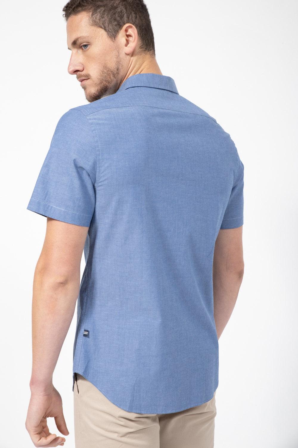 NAUTICA - מכופתרת תכלת קצרה - MASHBIR//365