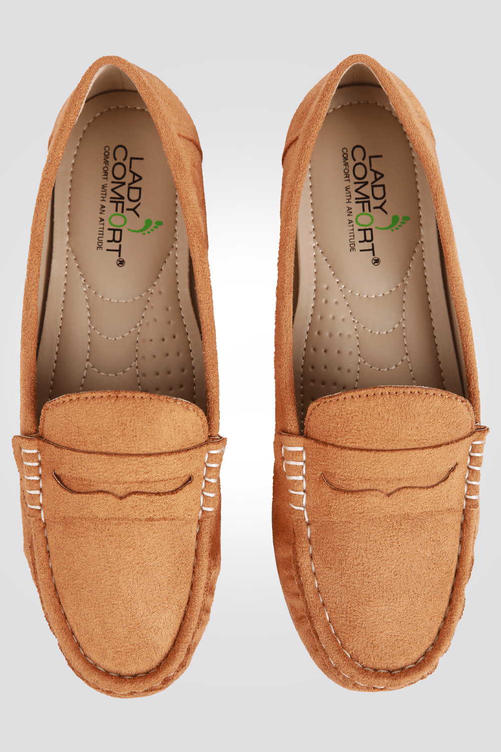 LADY COMFORT - מוקסין לנשים בצבע כאמל - MASHBIR//365