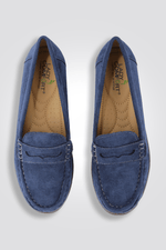 LADY COMFORT - מוקסין לנשים בצבע נייבי - MASHBIR//365