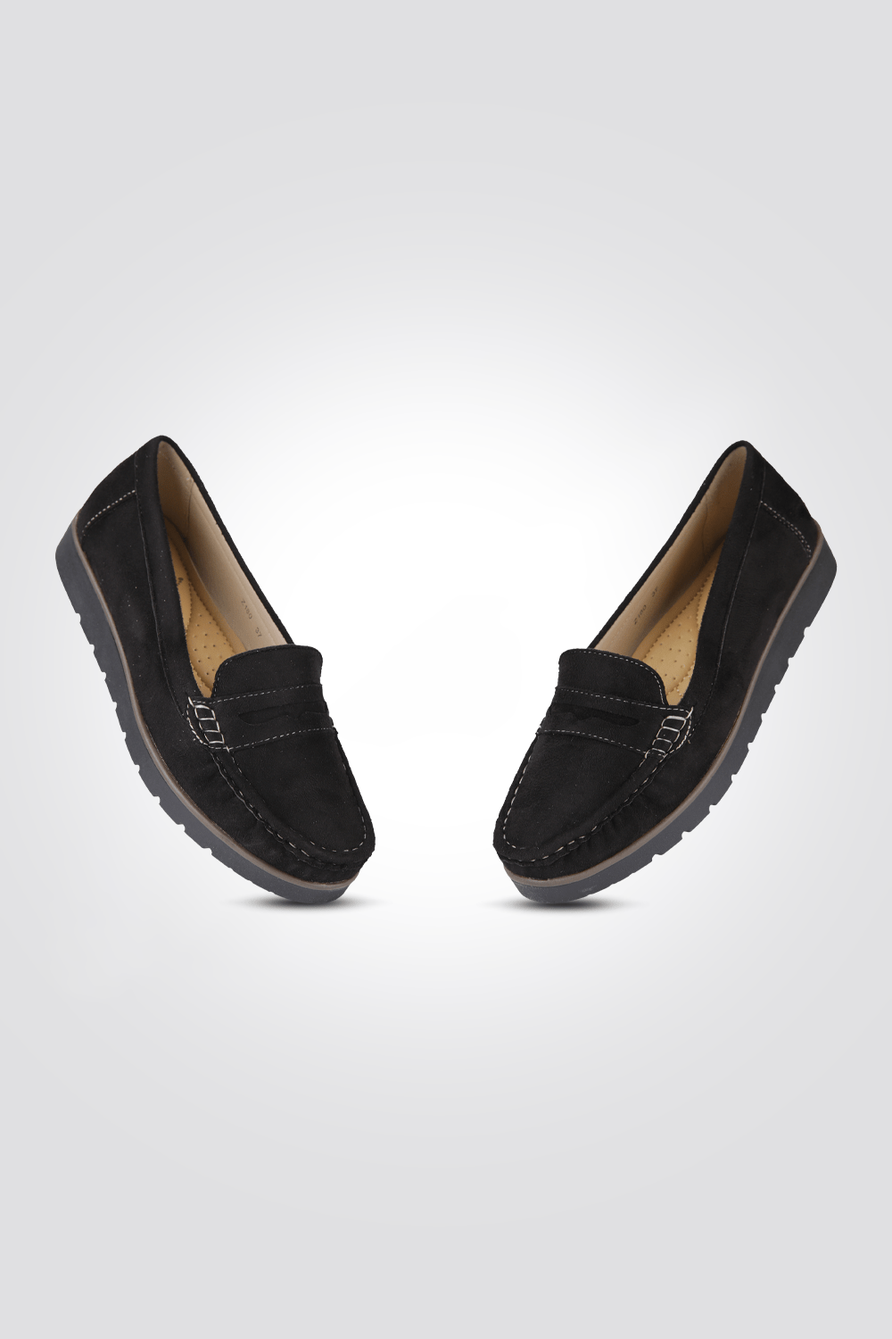 LADY COMFORT - מוקסין לנשים בצבע שחור - MASHBIR//365