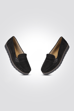 LADY COMFORT - מוקסין לנשים בצבע שחור - MASHBIR//365