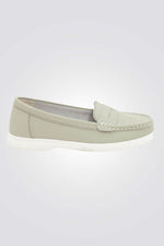 SEVENTYNINE - מוקסין לנשים דגם ג'יין בצבע ירוק - MASHBIR//365