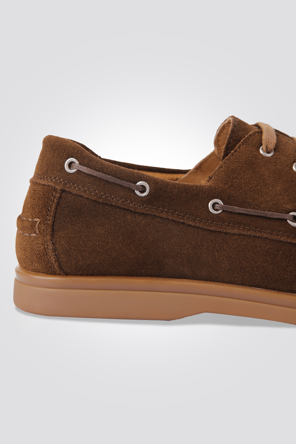 KENNETH COLE - מוקסין עור הפוך בצבע חום - MASHBIR//365