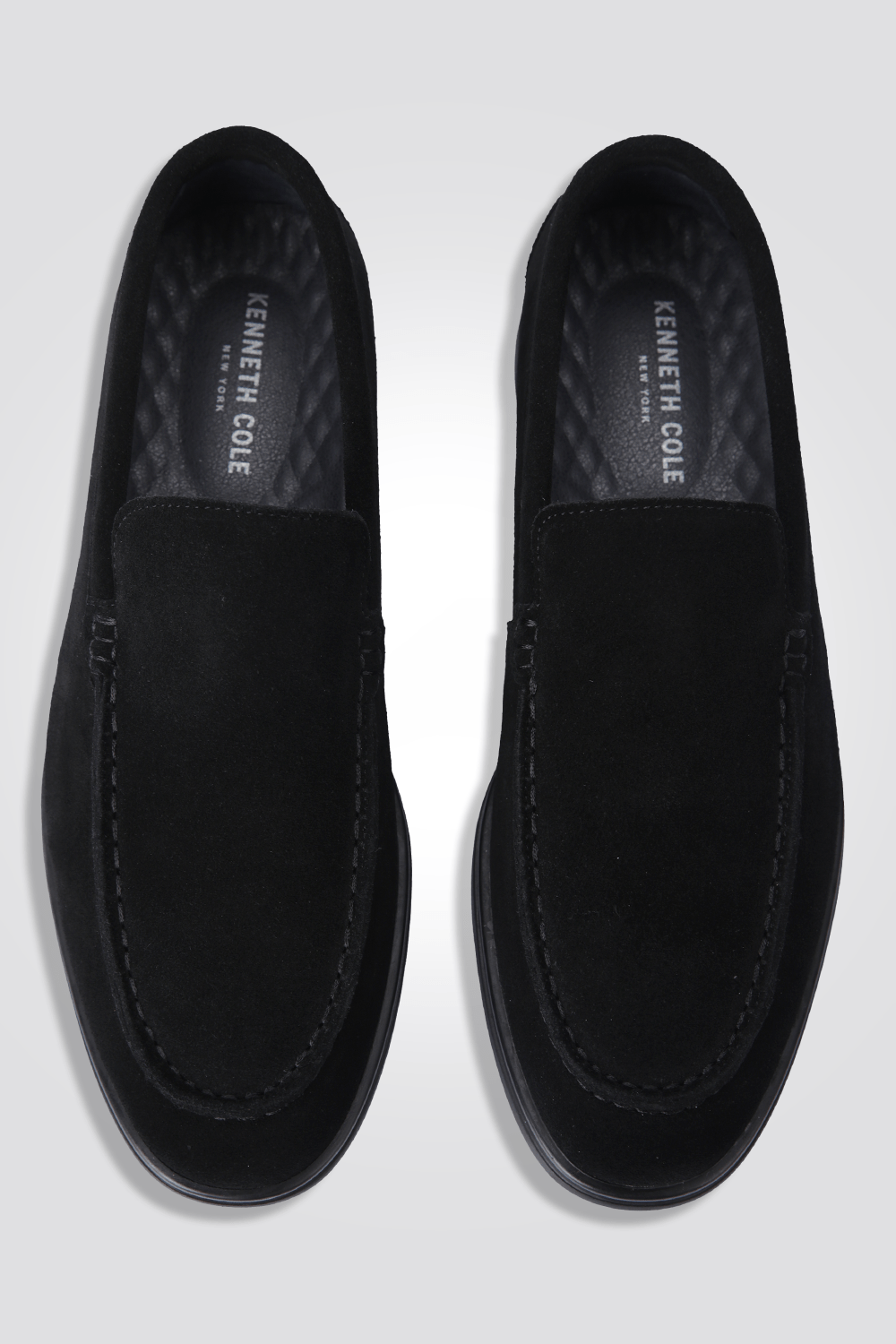 KENNETH COLE - מוקסין זמש בצבע שחור - MASHBIR//365