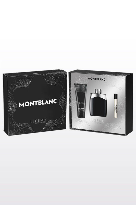 Montblanc - מונבלאן לג'נד סט גבר אדט + אדט מוקטן + ג'ל רחצה - MASHBIR//365