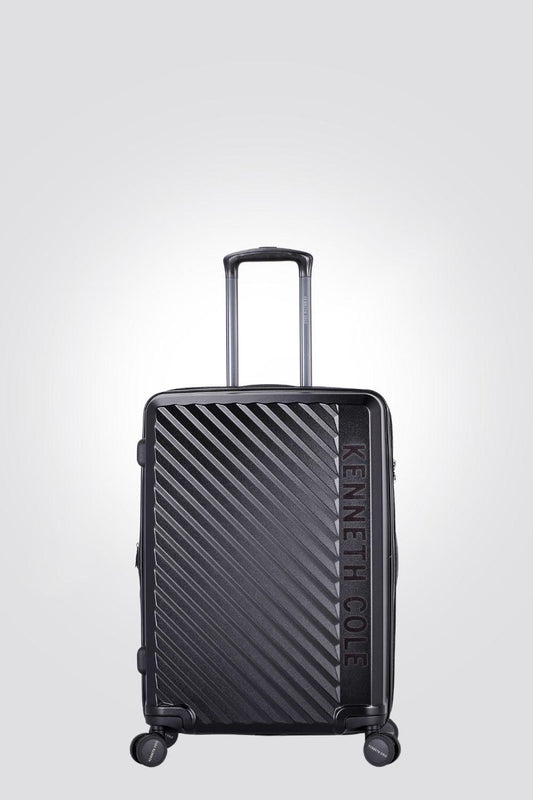 KENNETH COLE - מזוודה קשיחה 20" דגם MANHATTAN בצבע שחור - MASHBIR//365
