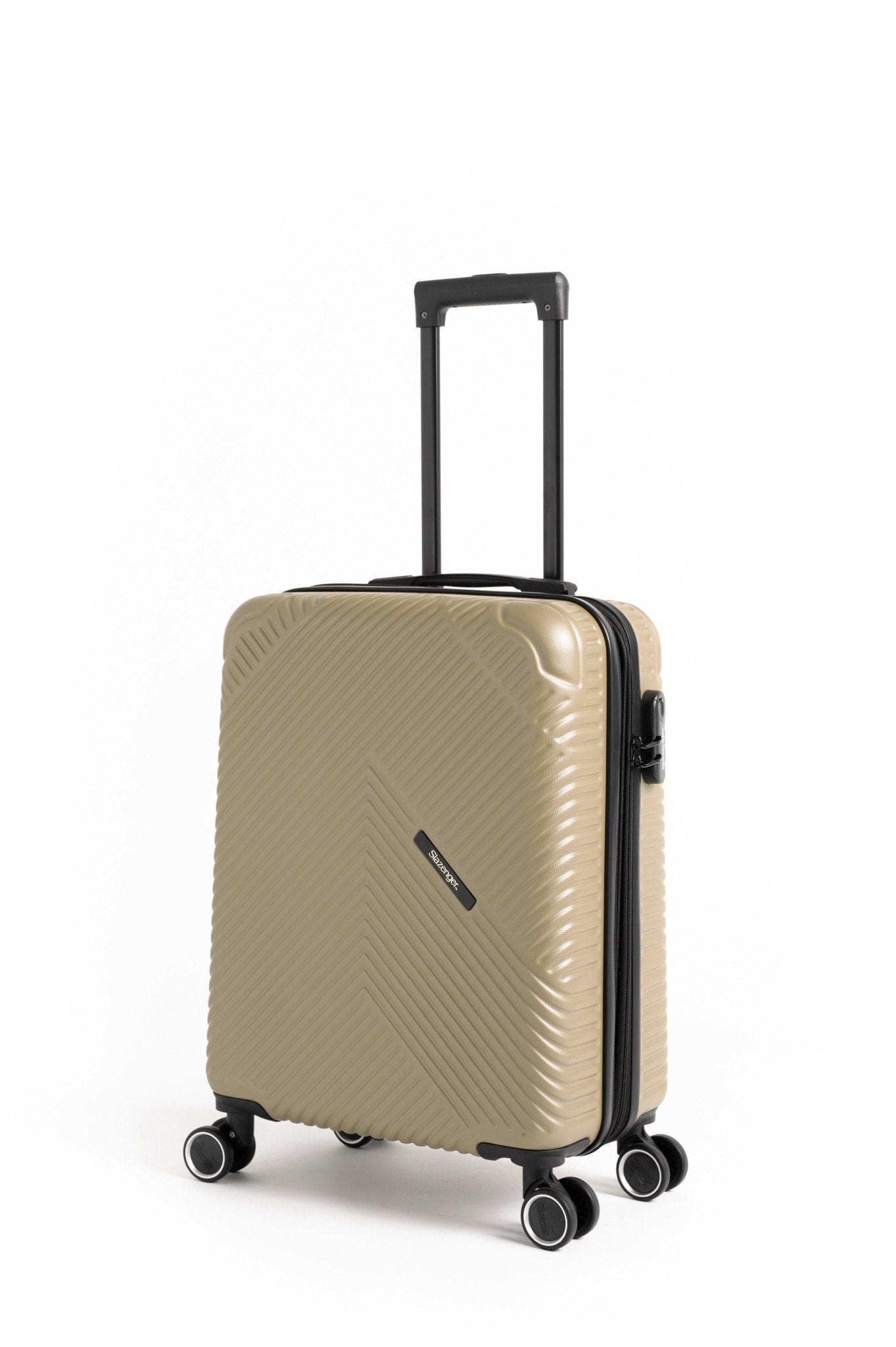 SLAZENGER - מזוודה קשיחה בינונית 24" בצבע בז' - MASHBIR//365