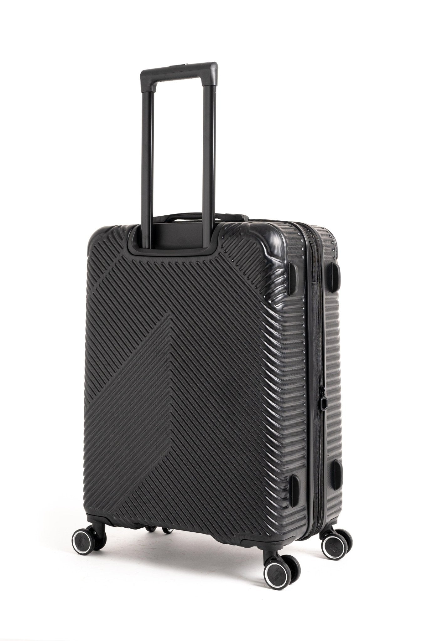 SLAZENGER - מזוודה קשיחה בינונית 24" בצבע שחור - MASHBIR//365