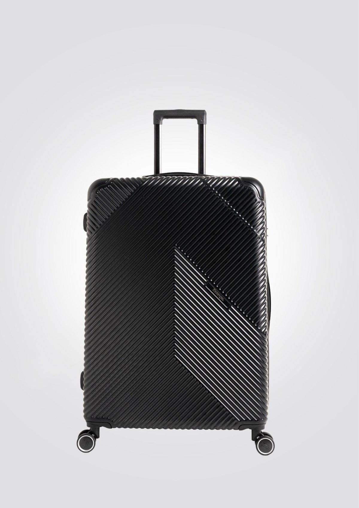 SLAZENGER - מזוודה קשיחה בינונית 24" בצבע שחור - MASHBIR//365