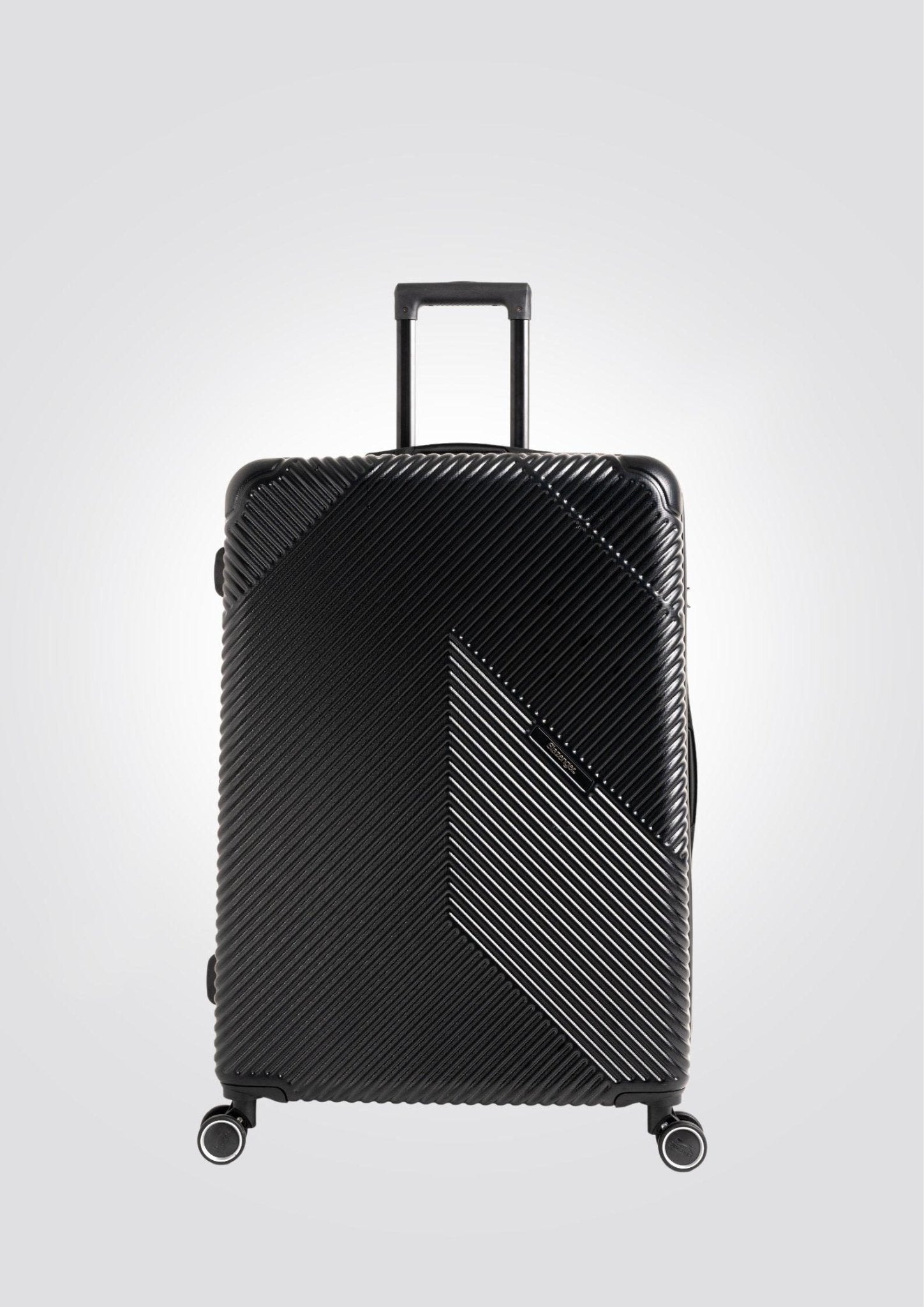 SLAZENGER - מזוודה קשיחה בינונית 24" בצבע שחור - MASHBIR//365