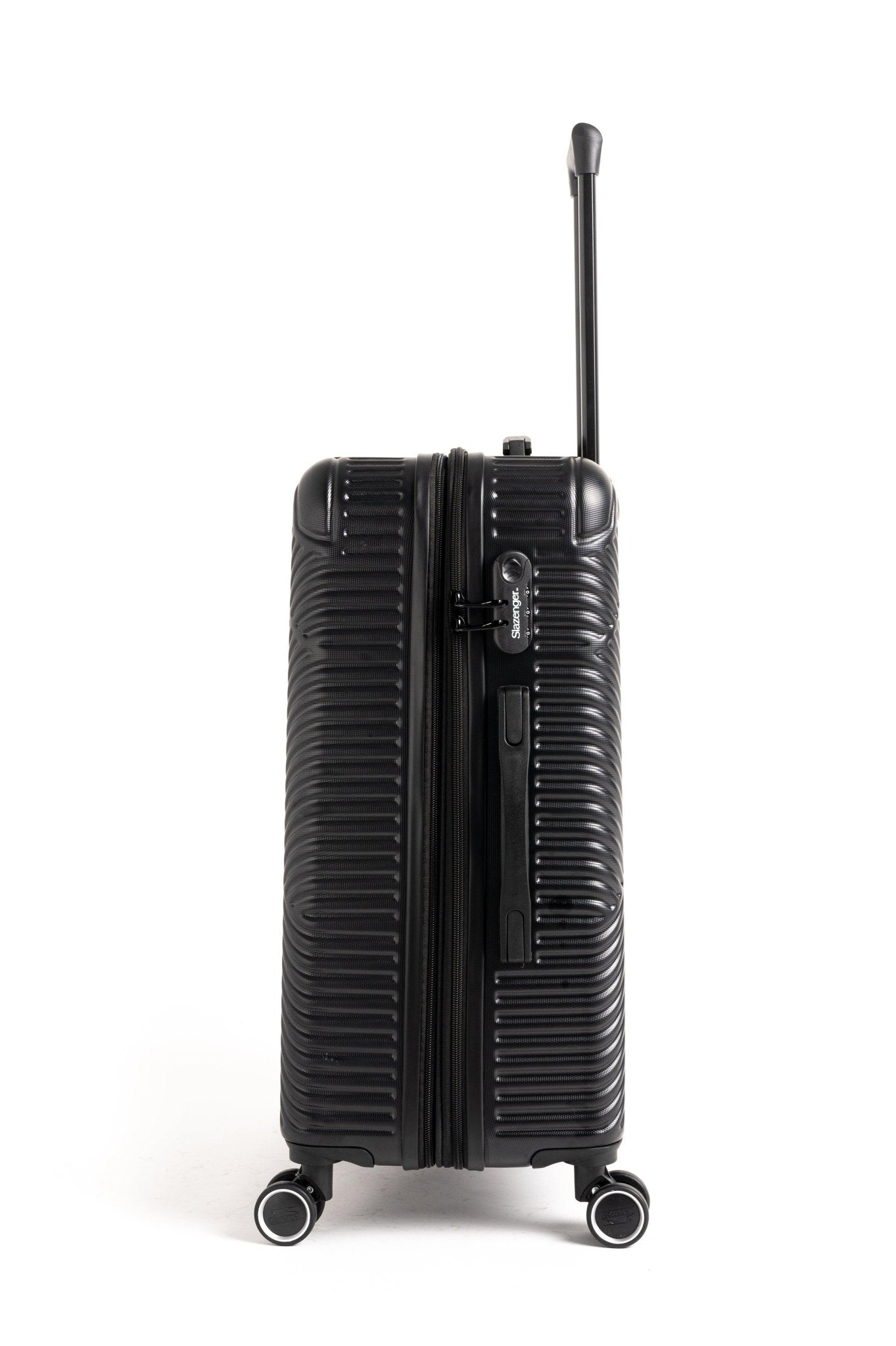 SLAZENGER - מזוודה קשיחה בינונית 24" בצבע שחור - MASHBIR//365