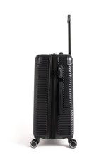 SLAZENGER - מזוודה קשיחה בינונית 24" בצבע שחור - MASHBIR//365