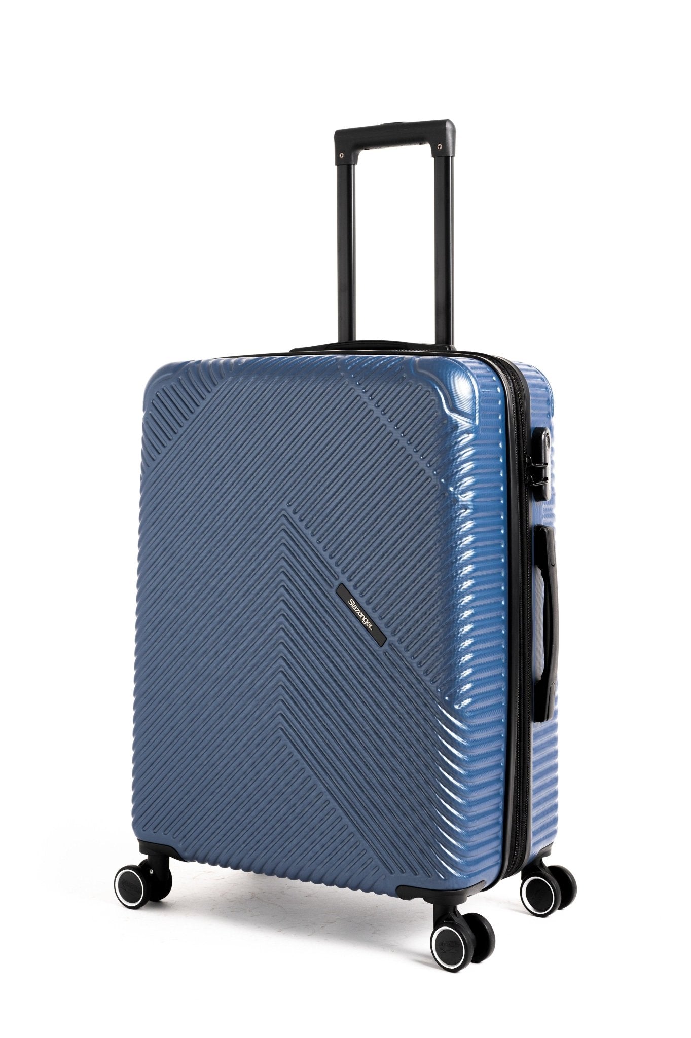 SLAZENGER - מזוודה קשיחה בינונית 24" בצבע כחול - MASHBIR//365