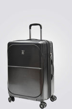 SLAZENGER - מזוודה קשיחה בינונית 24" DETROIT בצבע שחור - MASHBIR//365