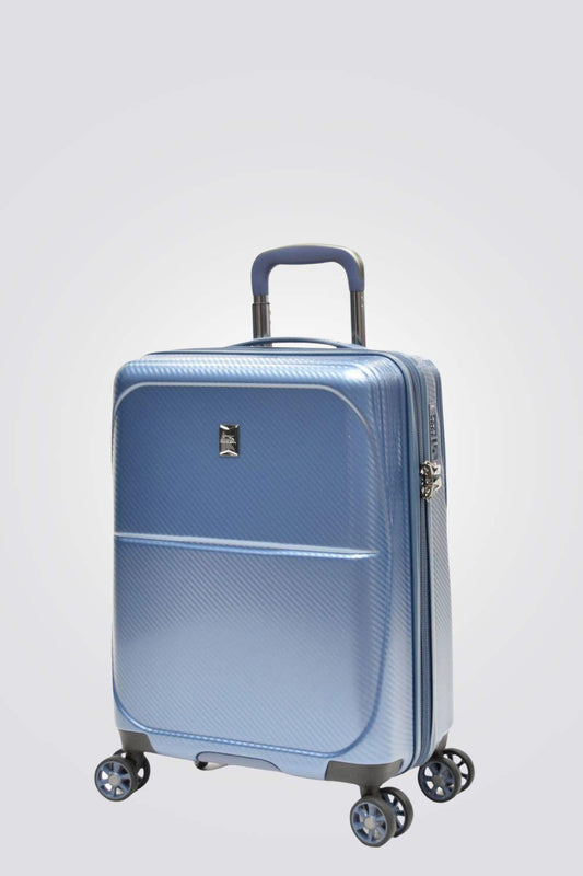 SLAZENGER - מזוודה קשיחה בינונית 24" DETROIT בצבע כחול - MASHBIR//365