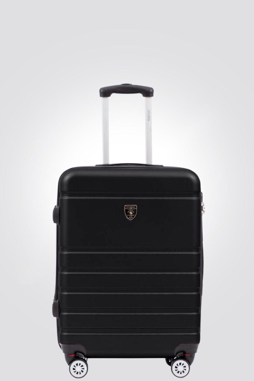 SANTA BARBARA POLO & RAQUET CLUB - מזוודה קשיחה בינונית 24" דגם 1807 בצבע שחור - MASHBIR//365
