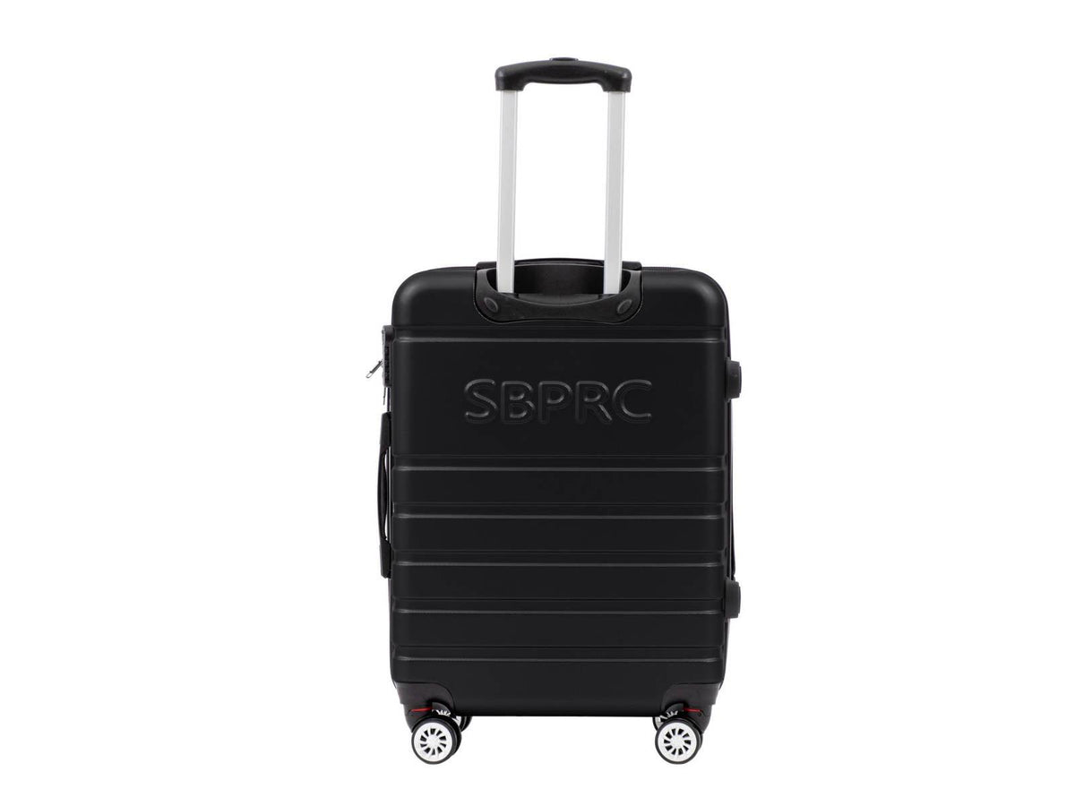 SANTA BARBARA POLO & RAQUET CLUB - מזוודה קשיחה בינונית 24" דגם 1807 בצבע שחור - MASHBIR//365