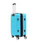 SANTA BARBARA POLO & RAQUET CLUB - מזוודה קשיחה בינונית 24" דגם 1807 בצבע תכלת - MASHBIR//365 - 5