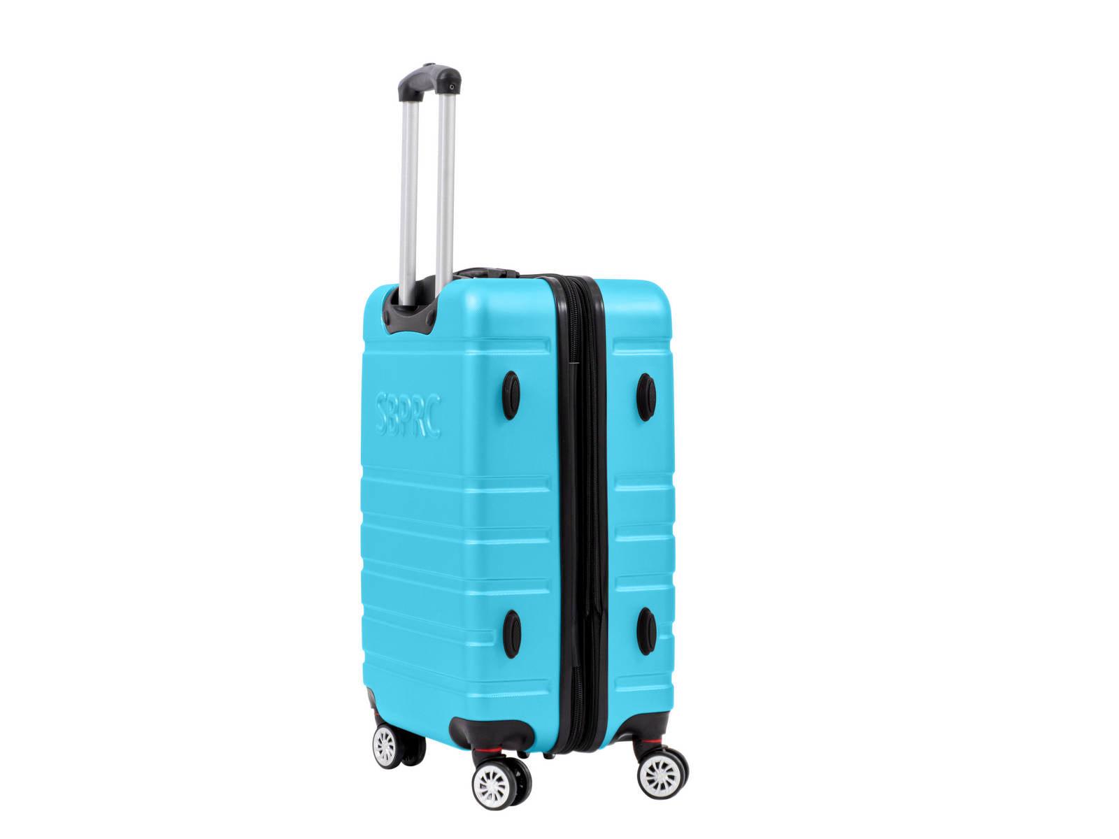 SANTA BARBARA POLO & RAQUET CLUB - מזוודה קשיחה בינונית 24" דגם 1807 בצבע תכלת - MASHBIR//365
