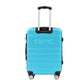 SANTA BARBARA POLO & RAQUET CLUB - מזוודה קשיחה בינונית 24" דגם 1807 בצבע תכלת - MASHBIR//365 - 2