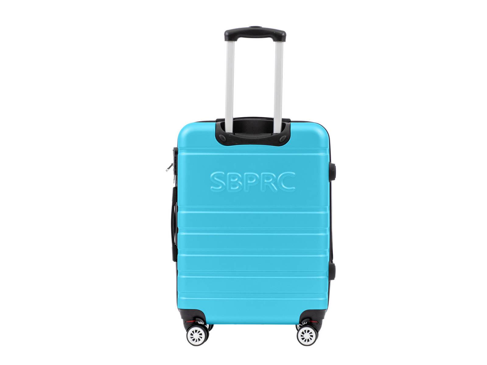 SANTA BARBARA POLO & RAQUET CLUB - מזוודה קשיחה בינונית 24" דגם 1807 בצבע תכלת - MASHBIR//365