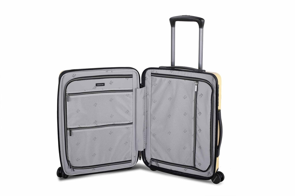 KENNETH COLE - מזוודה קשיחה בינונית 24" MANHATTAN בצבע צהוב - MASHBIR//365