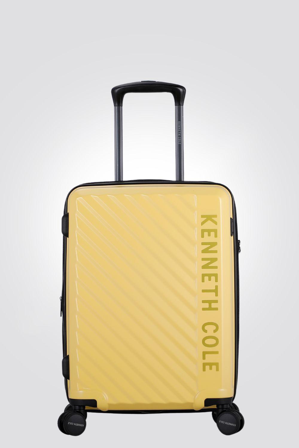 KENNETH COLE - מזוודה קשיחה בינונית 24" MANHATTAN בצבע צהוב - MASHBIR//365