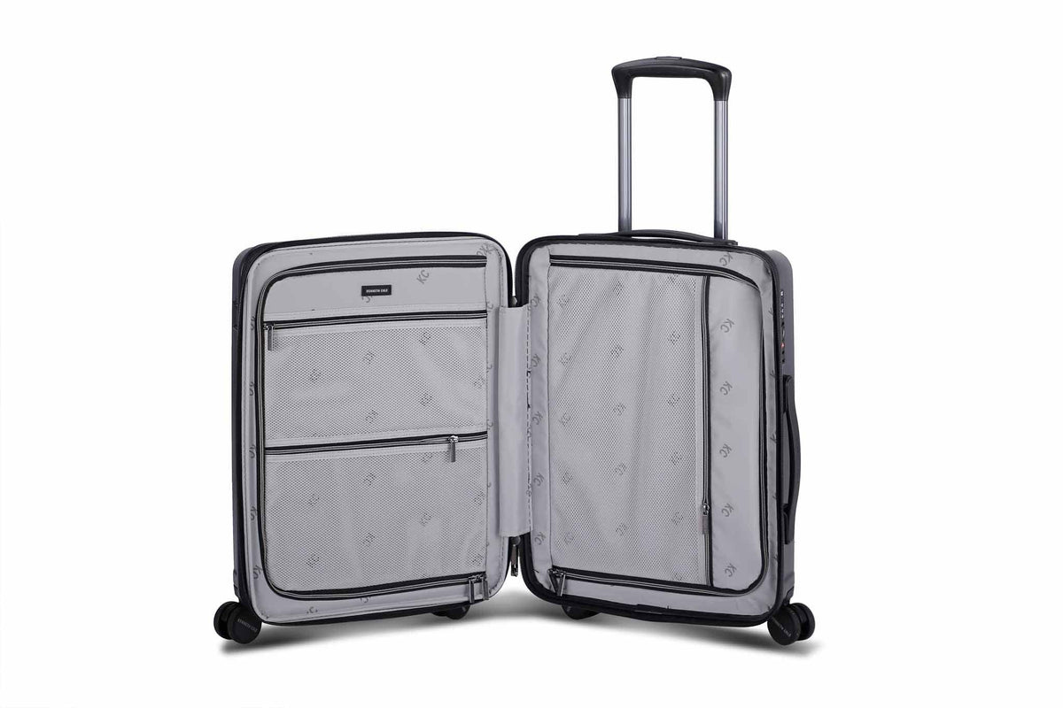 KENNETH COLE - מזוודה קשיחה בינונית 24" MANHATTAN בצבע נייבי - MASHBIR//365