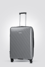 KENNETH COLE - מזוודה קשיחה בינונית 24" SOHO בצבע אפור - MASHBIR//365