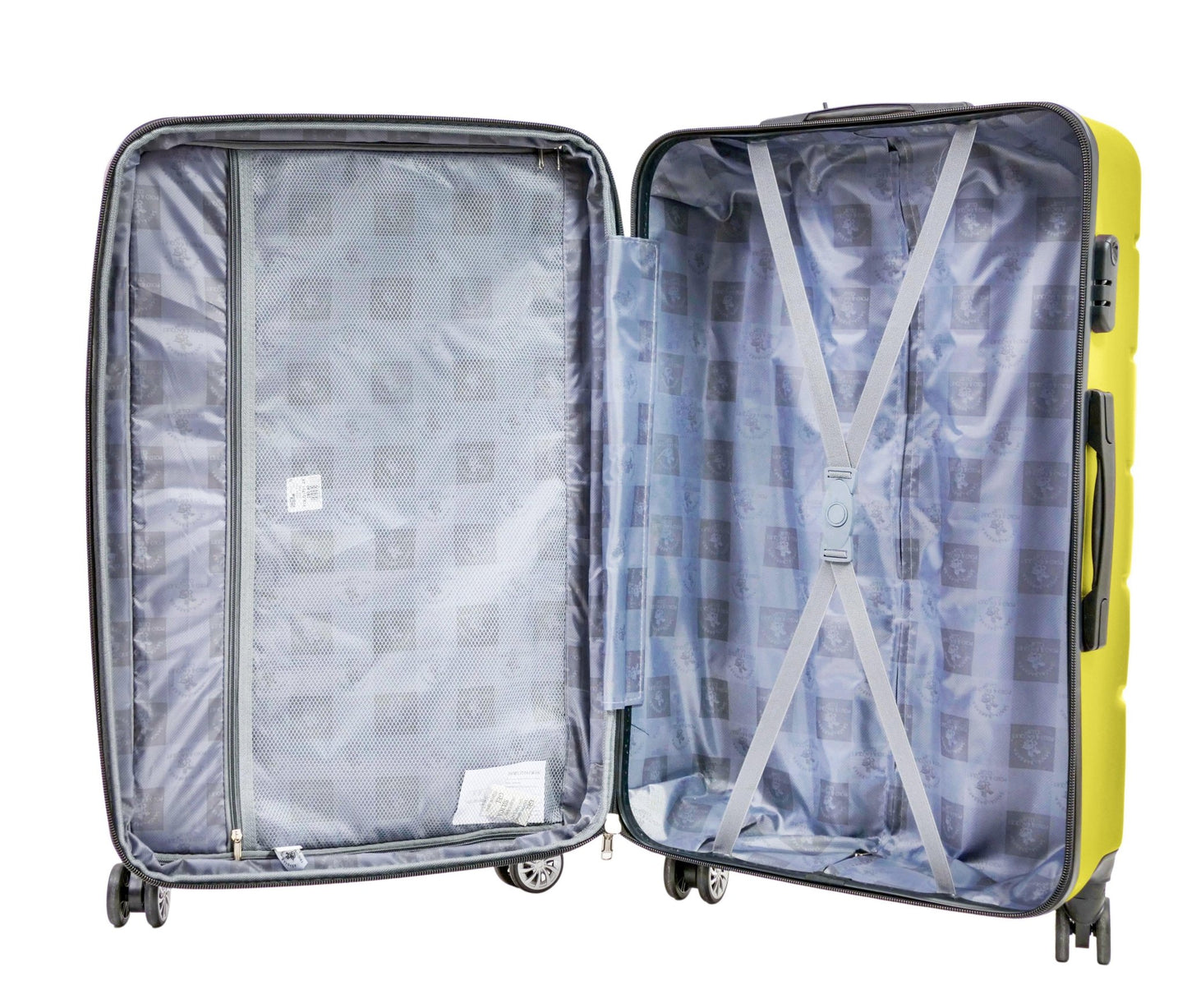 SANTA BARBARA POLO & RAQUET CLUB - מזוודה קשיחה גדולה 28" דגם 1701 בצבע צהוב - MASHBIR//365