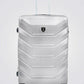 SANTA BARBARA POLO & RAQUET CLUB - מזוודה קשיחה גדולה 28" דגם 1701 בצבע כסף - MASHBIR//365 - 1