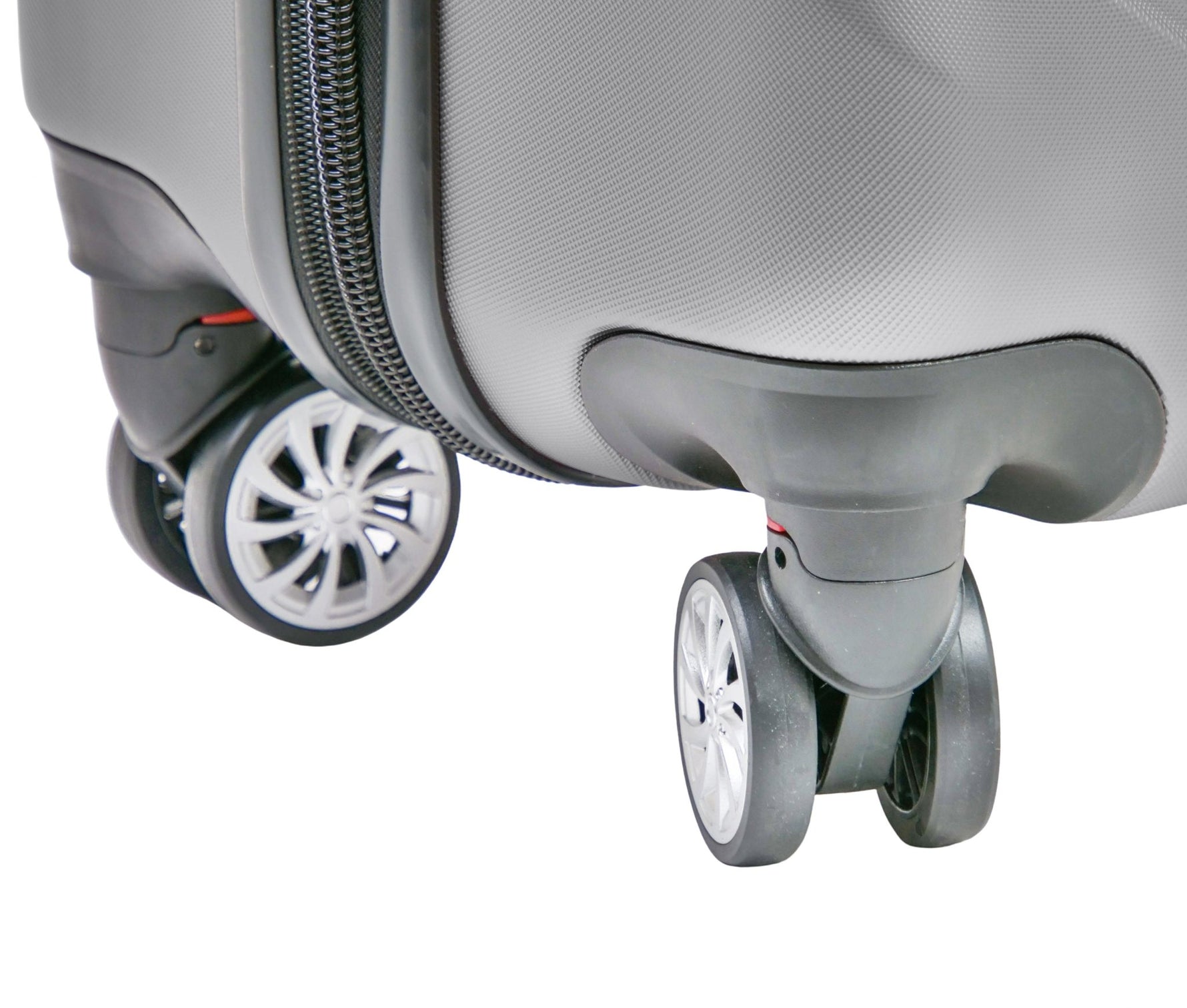 SANTA BARBARA POLO & RAQUET CLUB - מזוודה קשיחה גדולה 28" דגם 1701 בצבע כסף - MASHBIR//365