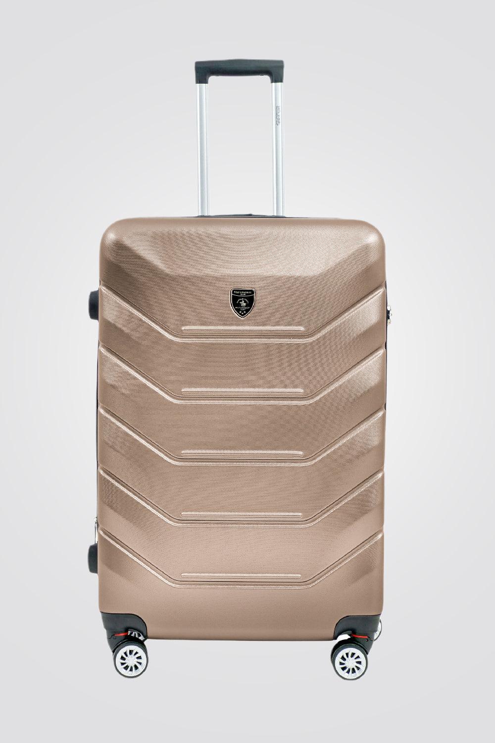 SANTA BARBARA POLO & RAQUET CLUB - מזוודה קשיחה גדולה 28" דגם 1701 בצבע שמפנייה - MASHBIR//365