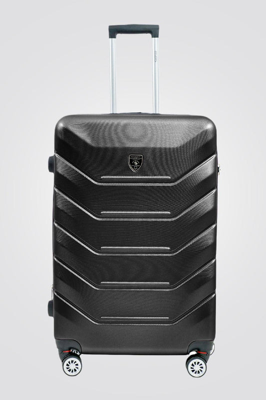SANTA BARBARA POLO & RAQUET CLUB - מזוודה קשיחה גדולה 28" דגם 1701 בצבע שחור - MASHBIR//365