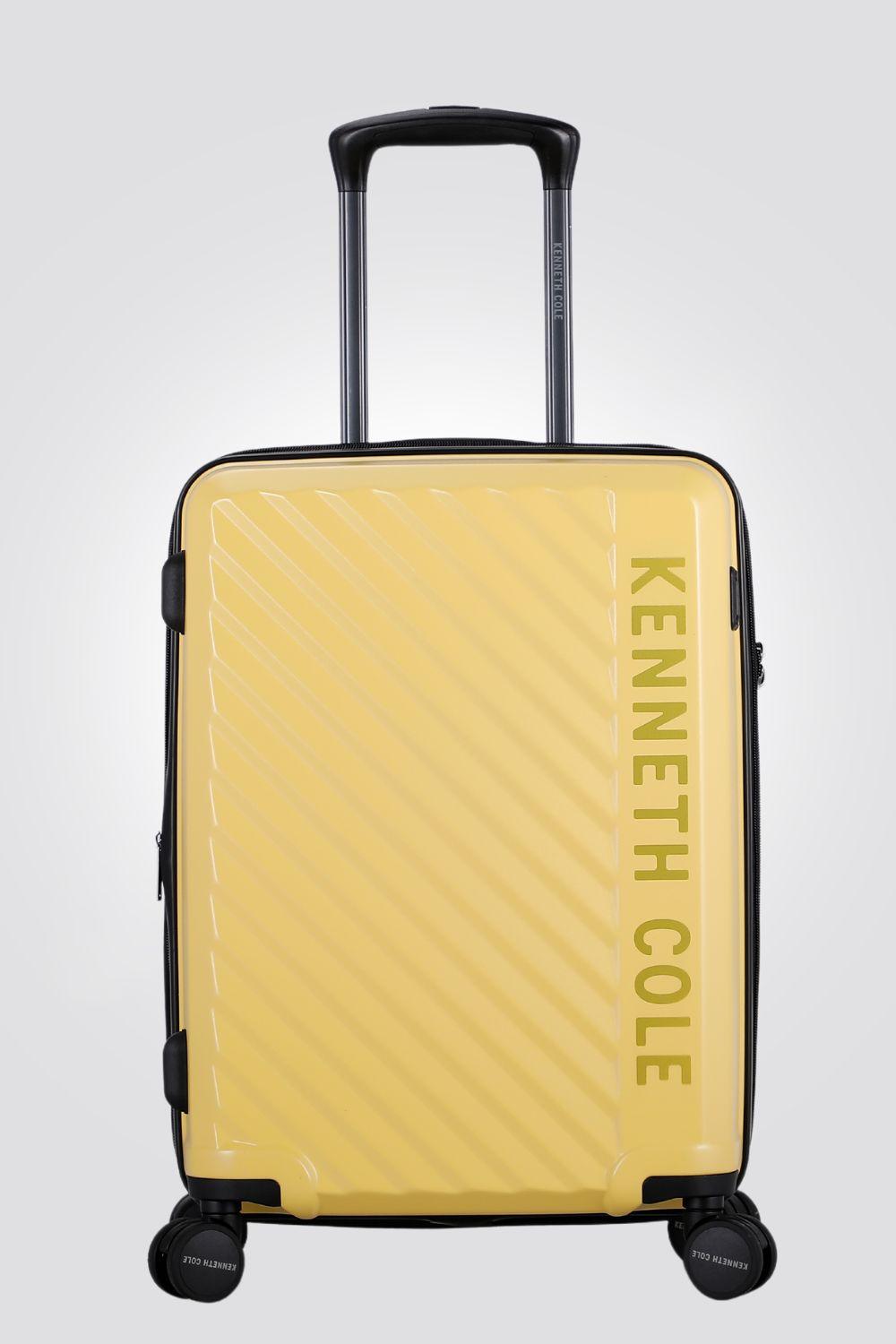 KENNETH COLE - מזוודה קשיחה גדולה 28" MANHATTAN בצבע צהוב - MASHBIR//365