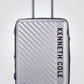 KENNETH COLE - מזוודה קשיחה גדולה 28" MANHATTAN בצבע כסף - MASHBIR//365 - 1