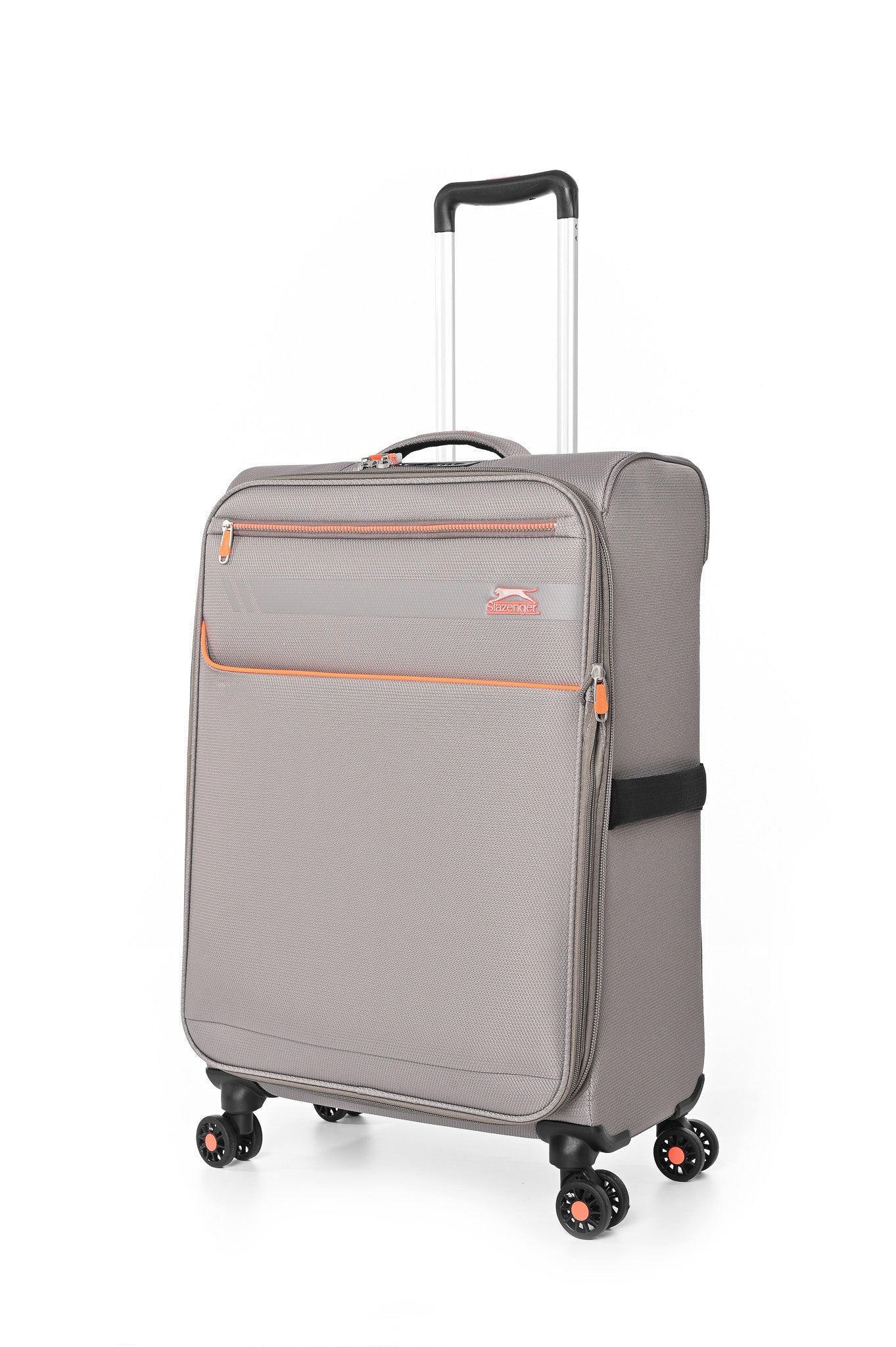 SLAZENGER - מזוודה מבד בינונית 23.5" דגם BARCELONA בצבע חאקי - MASHBIR//365