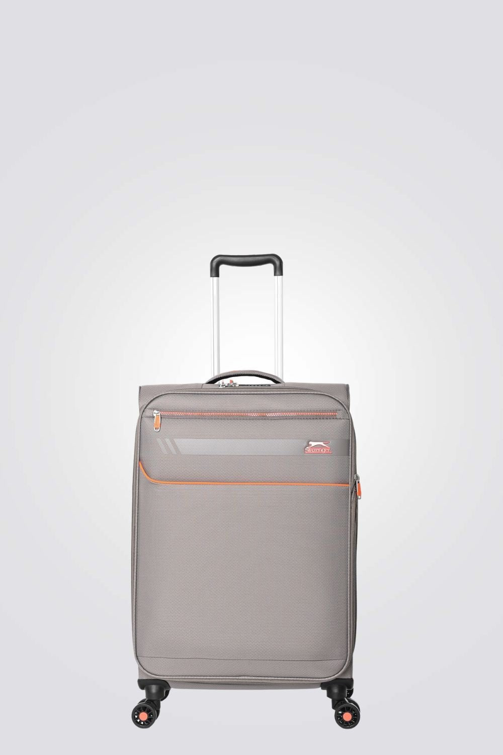 SLAZENGER - מזוודה מבד בינונית 23.5" דגם BARCELONA בצבע חאקי - MASHBIR//365