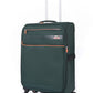 SLAZENGER - מזוודה מבד בינונית 23.5" דגם BARCELONA בצבע ירוק - MASHBIR//365 - 2
