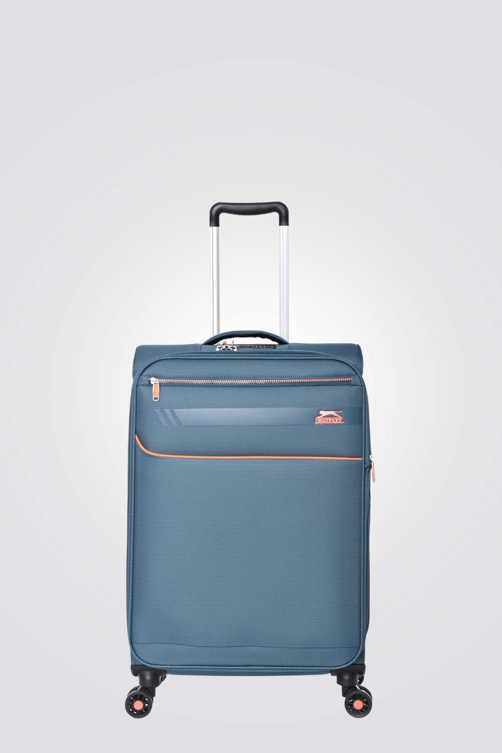 SLAZENGER - מזוודה מבד בינונית 23.5" דגם BARCELONA בצבע נייבי - MASHBIR//365