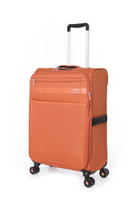 SLAZENGER - מזוודה מבד בינונית 23.5" דגם BARCELONA בצבע כתום - MASHBIR//365