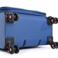 SLAZENGER - מזוודה מבד בינונית 23.5" דגם BARCELONA בצבע כחול - MASHBIR//365 - 7