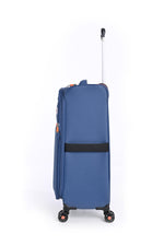 SLAZENGER - מזוודה מבד בינונית 23.5" דגם BARCELONA בצבע כחול - MASHBIR//365