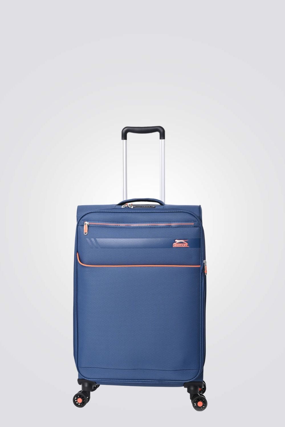 SLAZENGER - מזוודה מבד בינונית 23.5" דגם BARCELONA בצבע כחול - MASHBIR//365