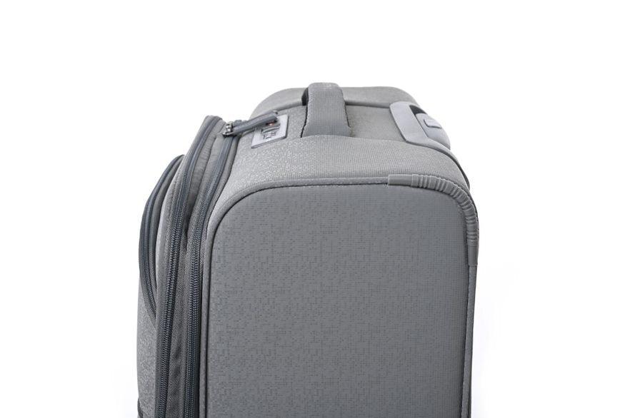 KENNETH COLE - מזוודה מבד בינונית 24'' BROOKLYN בצבע אפור - MASHBIR//365