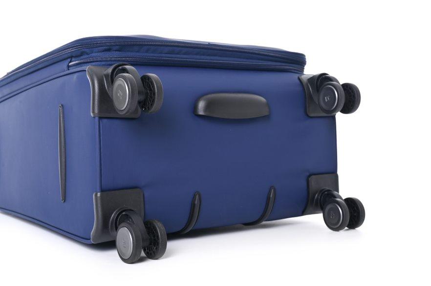 KENNETH COLE - מזוודה מבד בינונית 24'' BROOKLYN בצבע כחול - MASHBIR//365