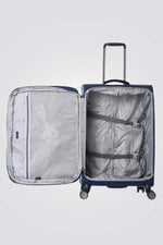 KENNETH COLE - מזוודה מבד בינונית 24'' BROOKLYN בצבע כחול - MASHBIR//365