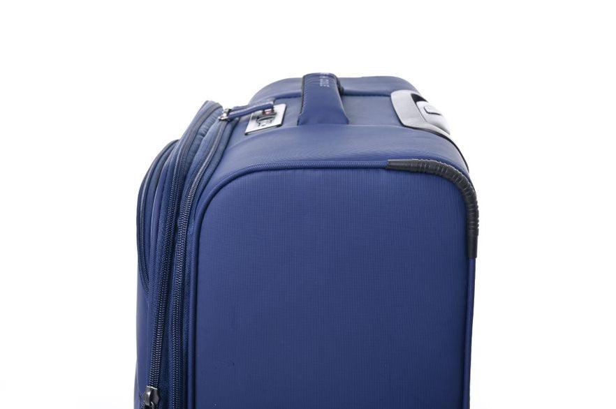 KENNETH COLE - מזוודה מבד בינונית 24'' BROOKLYN בצבע כחול - MASHBIR//365