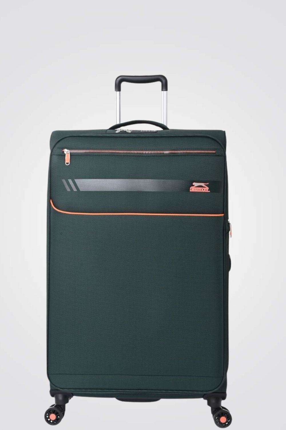 SLAZENGER - מזוודה מבד גדולה 28" דגם BARCELONA בצבע ירוק - MASHBIR//365